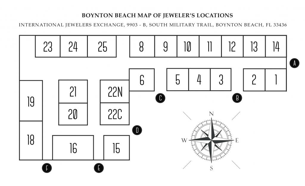 Boynton Beach Map or Retail Space Large Updated 2022 copy